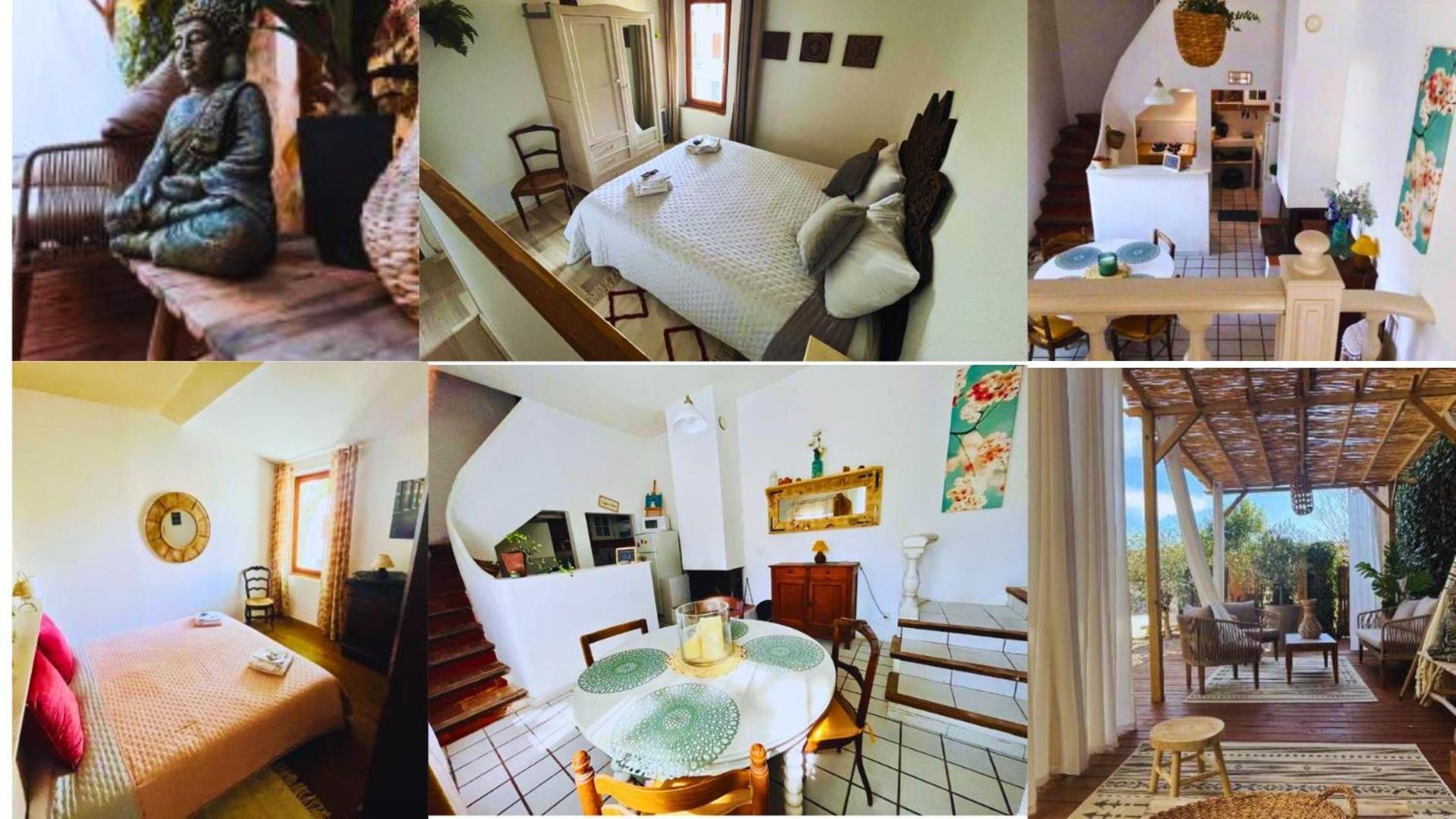 Gites La Maison Pres De La Fontaine Et La Cabane Du Pecheur Talairan Exteriör bild